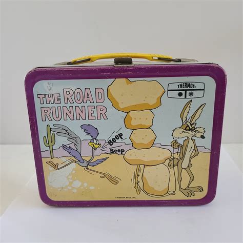 Vintage Circa 1970 the Road Runner Lunch Box by 